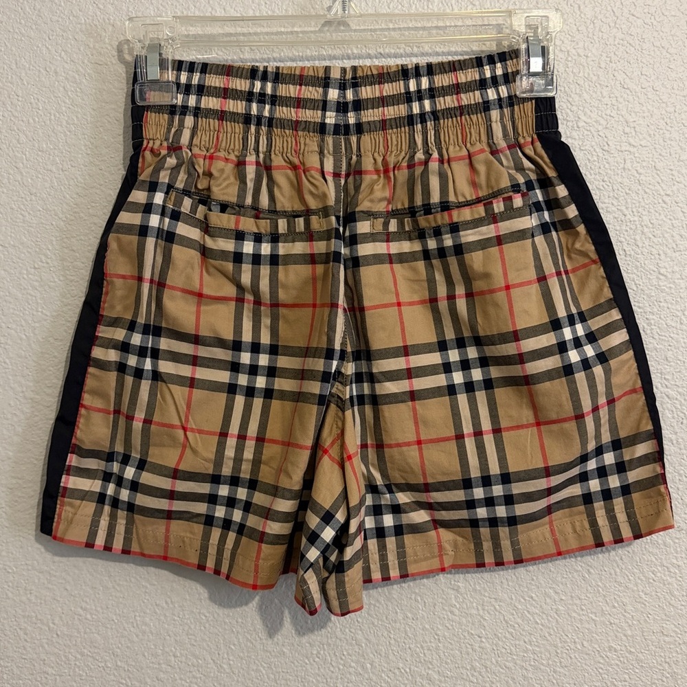 Burberry Vintage Check Side-Stripe Shorts Classic Designer Iconic - Picture 6 of 10